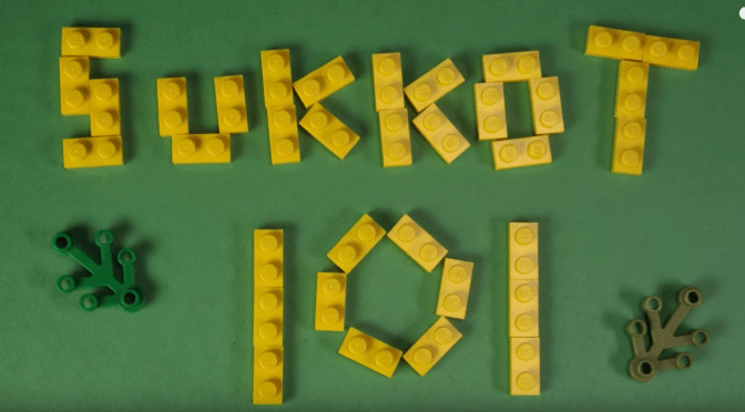 Sucot desde la perspectiva de LEGO